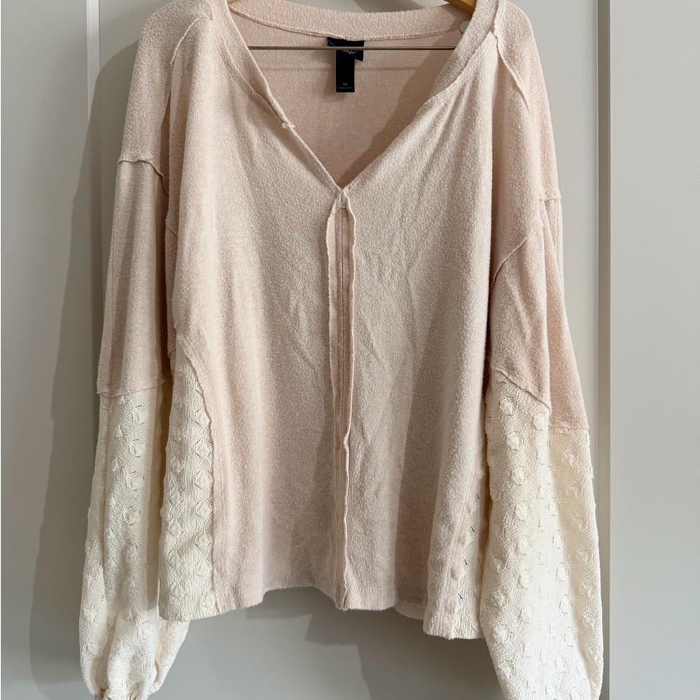 Daytrip Cream Knit Top